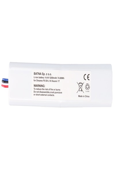 Batterie 14,4 V 5200 mAh Extralink pour Dreame F9/D9/L10 Pro