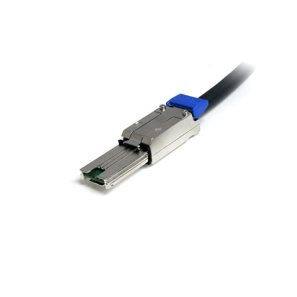 StarTech 2m External Serial Attached SCSI SAS Cable - SFF-8470 to SFF-8088 - 2 m - SFF-8470 (32-pin SAS) - SFF-8088 (26-pin - Mini-SAS) - Straight - Straight - Male/Male - ISAS88702