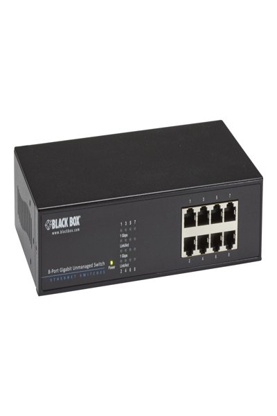 Black Box Gigabit Unmanaged Switch - LGB408A-R2