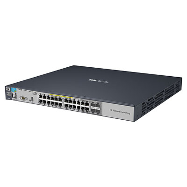 HP Switch 100Mbit, 20xTP, 1000Mbit, 4xTP/SFP-Slot, 3500-24P - J9471A