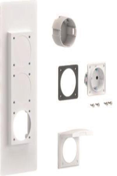 Bride de prise Hager universZ 1xprise Schuko
