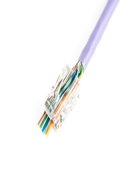 DIGITUS RJ45 Modular plug 8P8C pass-through CAT 5e unshielded 100 - X-ML-5U-EZ