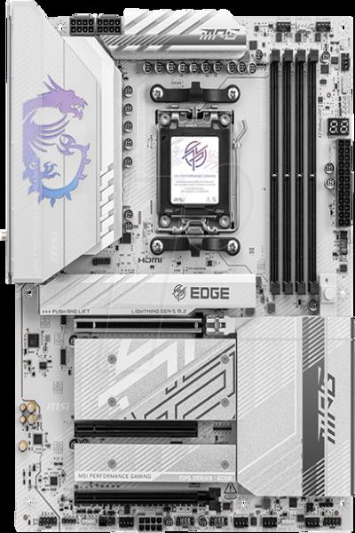 MSI MPG B850 EDGE TI WIFI Motherboard - 7E62-001R