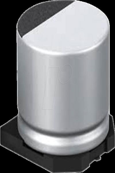 Panasonic HA-V 10U 25-2 - SMD electrolytic capacitor, 10µF, 25V, 105°C, 1000h, 20% - EEEHA1E100WR
