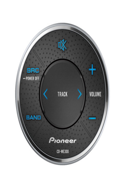 Pioneer CD-ME300, Audio, Wired, Press buttons, IPX7, Black, Silver - 1026050