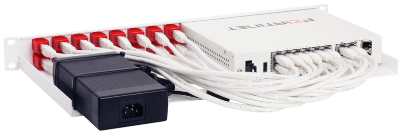 Rackmount.IT RM-FR-T11 - Rack mount kit - RJ-45 X 16 1U (19") - RM-FR-T11