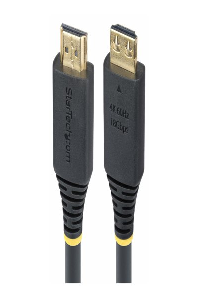 StarTech.com 6 meter aktiv HDMI-kabel med greppkontakter - HDMI2-CABLE-GRIP-20F