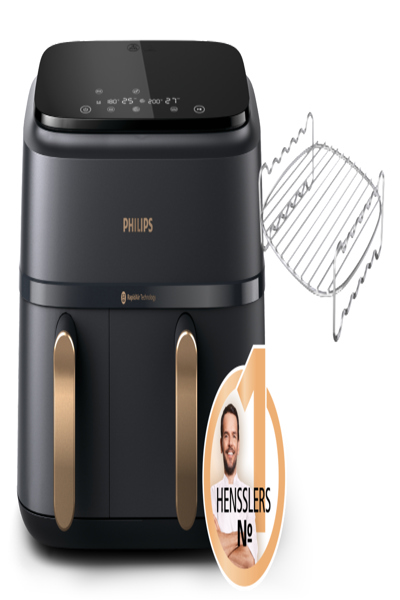 Philips 3000 series NA352/04 9L dual basket airfryer - NA352/04