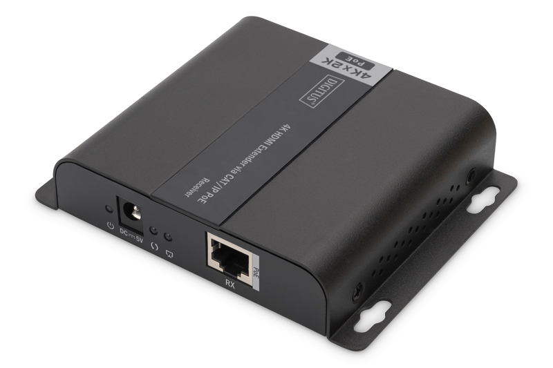 DIGITUS 4K HDMI Extender via CAT/IP (receiver unit), PoE - DS-55125