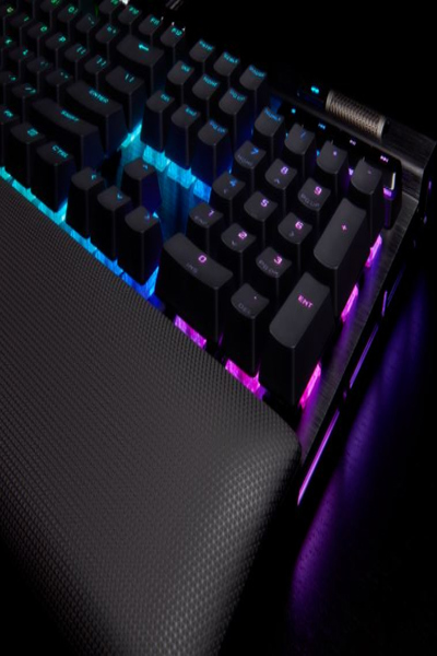 Corsair K100 RGB trådbundet mekaniskt tangentbord - CH-912A01A-NA
