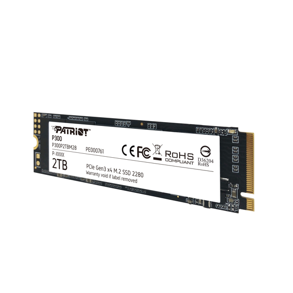 Patriot P300 - SSD - 2 TB - M.2 2280 - P300P2TBM28