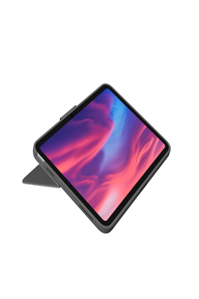 Logitech Combo Touch - QWERTY - Danish - Finnish - Norwegian - Swedish - Touchpad - 1.8 cm - 1 mm - Apple - 920-011440