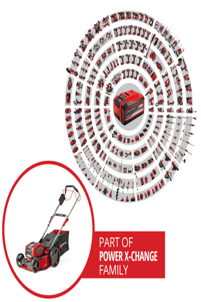 Einhell Akku-RasenmÃƒÂ¤her GP-CM 36/47 S Li BL 4 x 4.0Ah - 3413310