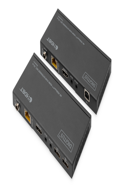 DIGITUS 4K HDBaseT HDMI KVM Extender Set, 70 m - DS-55512