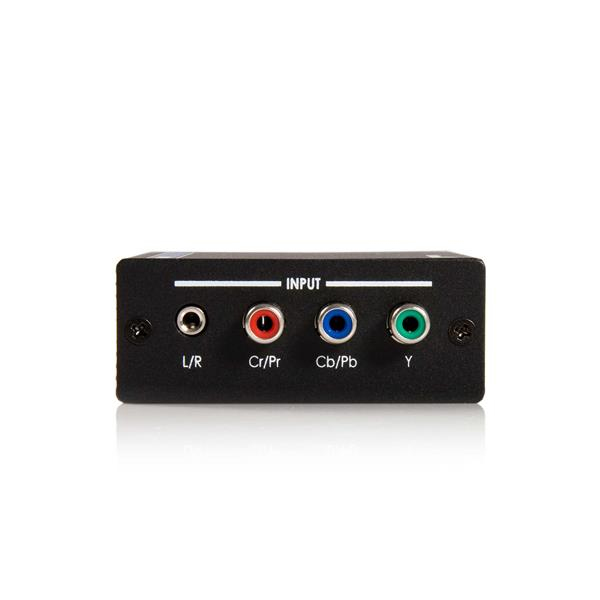 StarTech Component YPbPr and YCbCr to HDMI Video Converter with Audio - Video Converter - Component Video - HDMI - Black - CPNTA2HDMI