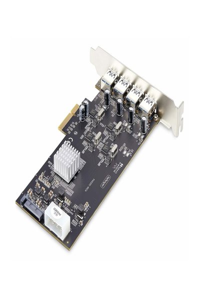 StarTech.com 4-portars USB-A PCIe-kort, USB 3.2 5 Gbps, 4x USB-kontroller - P5Q4A-USB-CARD