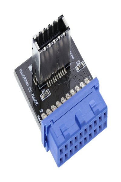 Adaptateur USB 3.0 vers USB 3.1 en ligne pour panneau avant Key-A interne