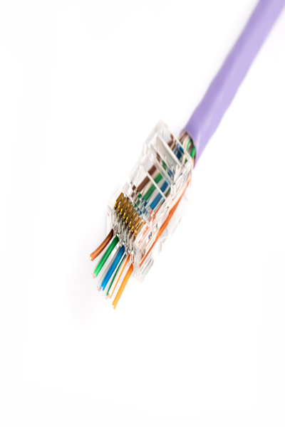 Buy DIGITUS RJ45 Modular plug 8P8C pass-through CAT 6 unshielded 100