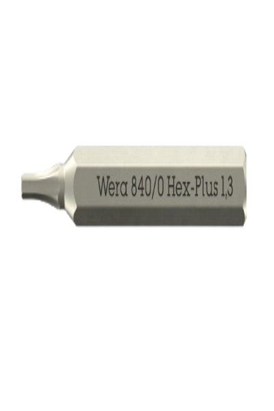 Wera 05058109001 1.3mm Hexagon Precision Screwdriver Bit