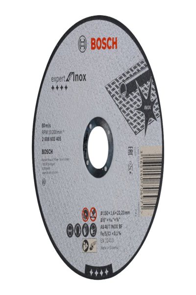Bosch Trennscheibe Expert for Inox O 150mm Bohrung 22.23mm AS 46 T Inox BF