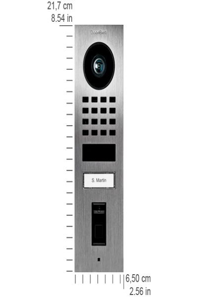 Doorbird 423872141 Système d'accès par empreinte digitale, montage en saillie, IP65