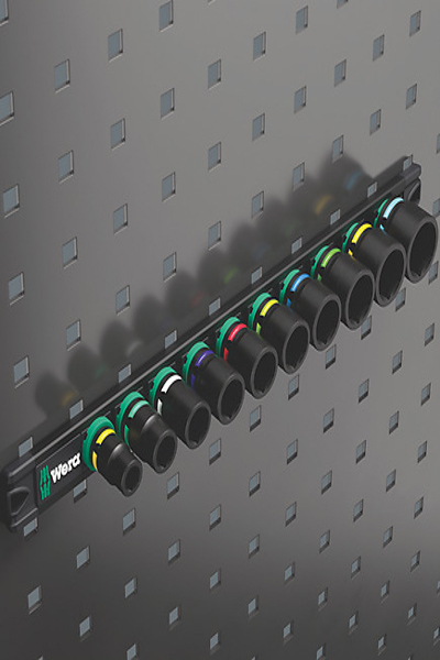 Wera 9608 Nuss-Magnetleiste B Impaktor Imperial 1
