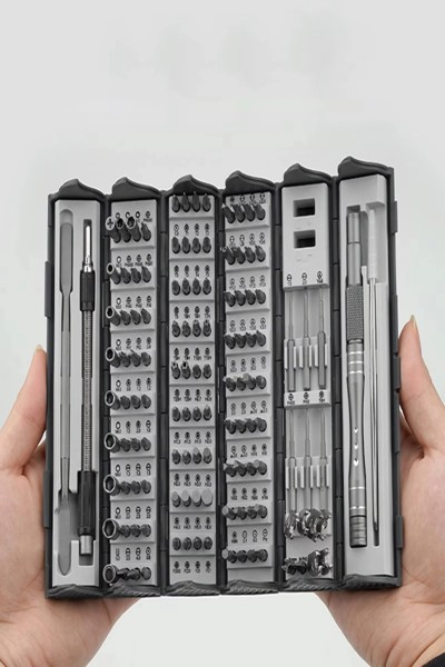 Coffret de tournevis magnétique 128 en 1 Extralink 1307