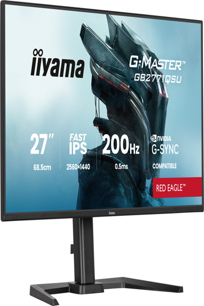 IIYAMA G-MASTER GB2771QSU-B1 27" FAST-IPS MONITOR - GB2771QSU-B1