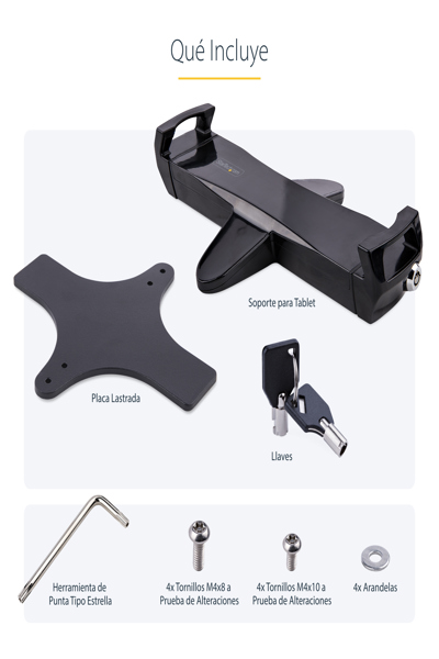 StarTech.com VESA Mount Adapter for Tablets 7.9-12.5 inch - TABLET-VESA-ADAPTER