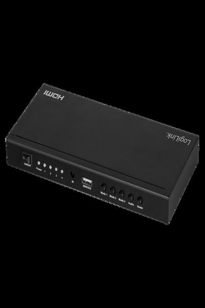 LogiLink HDMI Switch 4x1 Multiviewer 4K/30Hz Scaler - HD0053