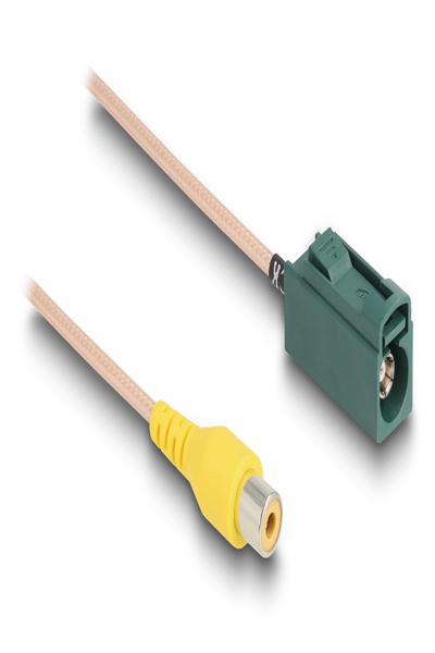 Câble Delock FAKRA E jack vers RCA jack RG-179 32 cm, 0,32 m