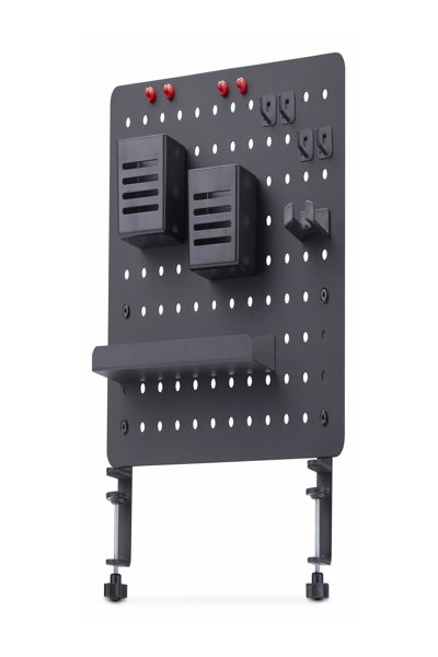 STARTECH CLAMP-ON PEGBOARD DESKTOP ORGANIZER