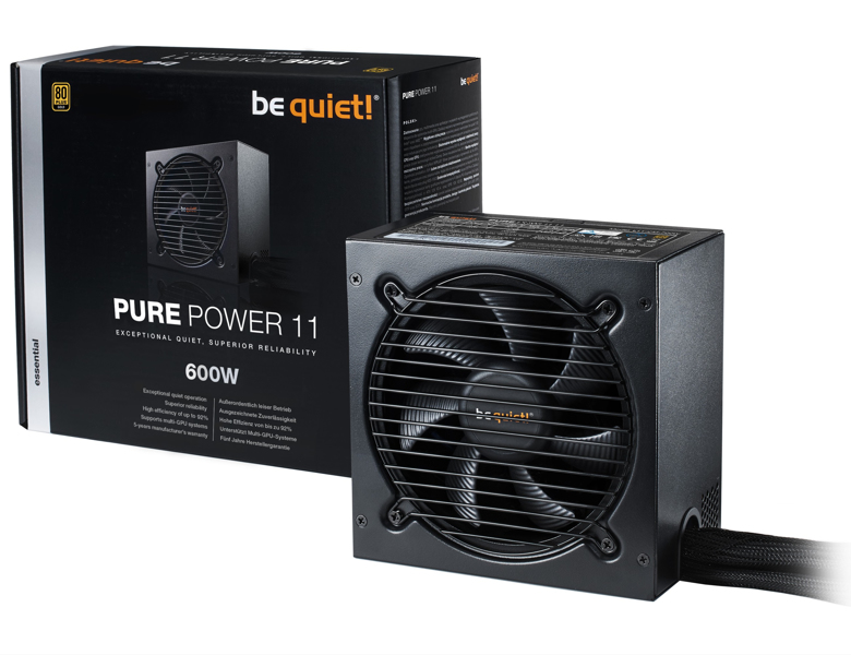 Be Quiet! Pure Power 11 600W - 600W - BN294