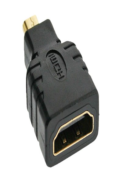 Adaptateur HDMI en ligne HDMI A femelle / HDMI D mâle - 4K/60 Hz - plaqué or