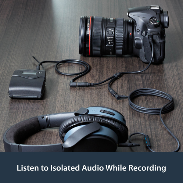 StarTech Slim Stereo Splitter Cable 3.5mm Male to 2 Female - MUY1MFFS