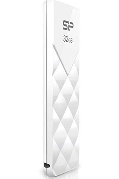Silicon Power Ultima U03 - 32 GB - USB Type-A - 2.0 - Slide - 13 g - White - SP032GBUF2U03V1W