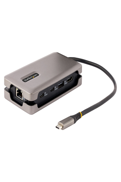 StarTech.com USB-C Multiport Adapter 4K 60Hz 100W PD - DKT31CH2CPD3