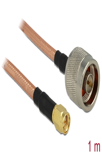 Delock Antenna cable - N connector (P) to SMA (P) - 88897