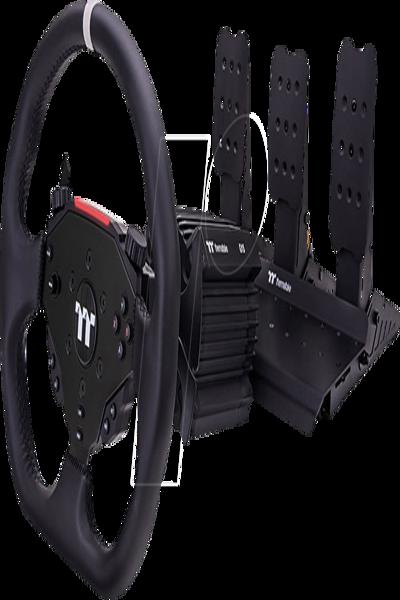 Thermaltake G15 Direct Drive Racing Wheel Bundle - Steering Wheel - GRB-G15-DGT3BB-01
