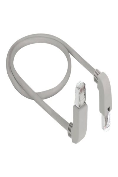 Câble patch Delock - RJ-45 (M) coudé vers le haut vers RJ-45 (M) coudé vers le bas