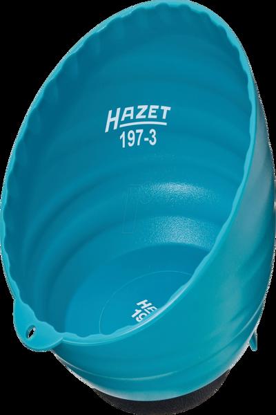 HAZET 197-3 Small Parts Box Plastic Black/Blue - 197-3