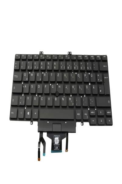 Dell PK132VW1D16 Tastatur DE deutsch schwarz/schwarz mit Backlight und - Keyboard