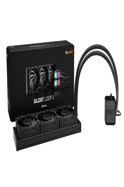 Be Quiet! WasserkÃƒÂ¼hlung Silent Loop 3 360 mm - Processor cooler - AMD Socket AM4 (Ryzen) - BW025