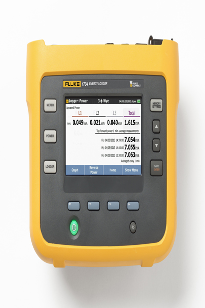 Enregistreur de mesure de puissance triphasée Fluke IP50
