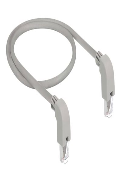 Delock Patch cable - RJ-45 (M) down-angled to RJ-45 (M) down-angled - 85859