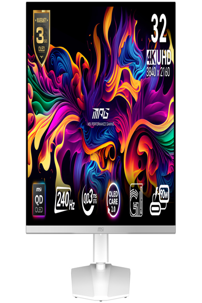 MSI MPG 321URXW QD-OLED MONITOR 31.5" 4K - MPG 321URXW QD-OLED