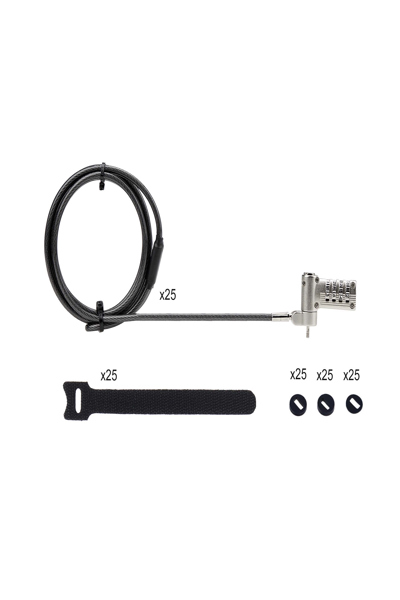 StarTech.com Serialiserat laptoplås för Noble Wedge/Nano/K-Slot - UNIVCS-LAPTOP-LOCK