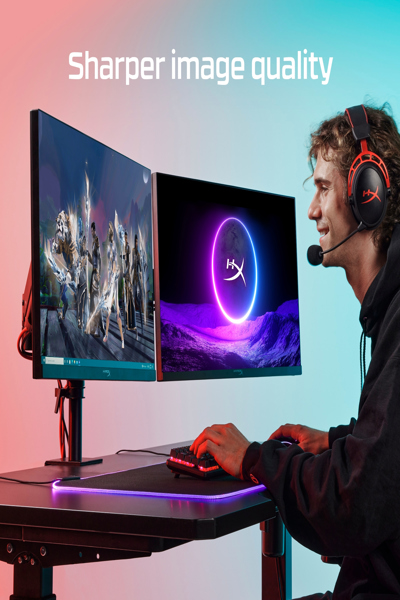 HP HyperX Armada 27 QHD-spillskjerm: 27-tommer, 1 ms, svart - 64V69AA