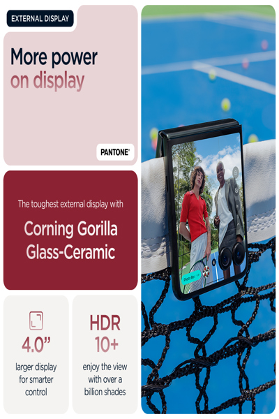 Motorola Solutions razr 60 ultra 6.96" Dual SIM Android 15 USB Type-C 4700 - 512 GB - 4,700 mAh - PB8R0008PL