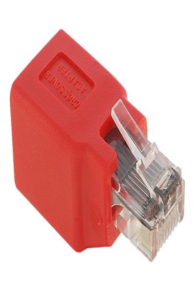 Delock Crossover adapter - RJ-45 (M) to RJ-45 (F) - 65025